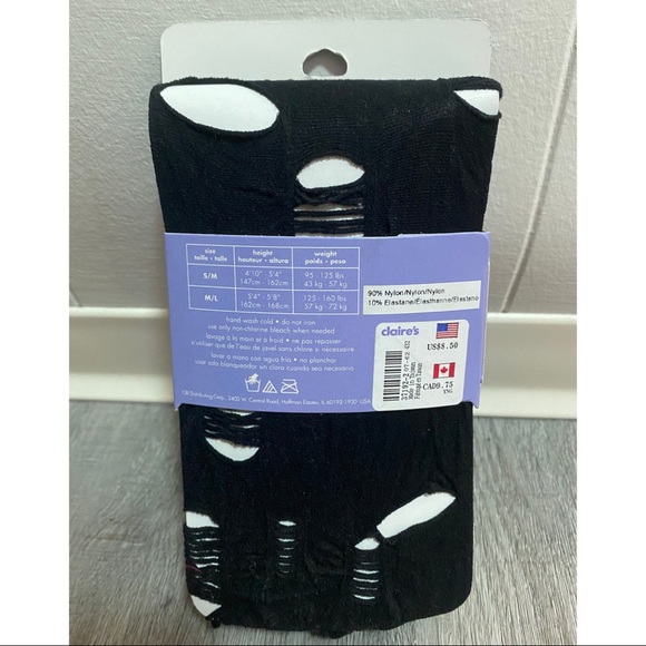 Claire’s Tights with holes (Halloween Costume Wear) - Picture 2 of 2